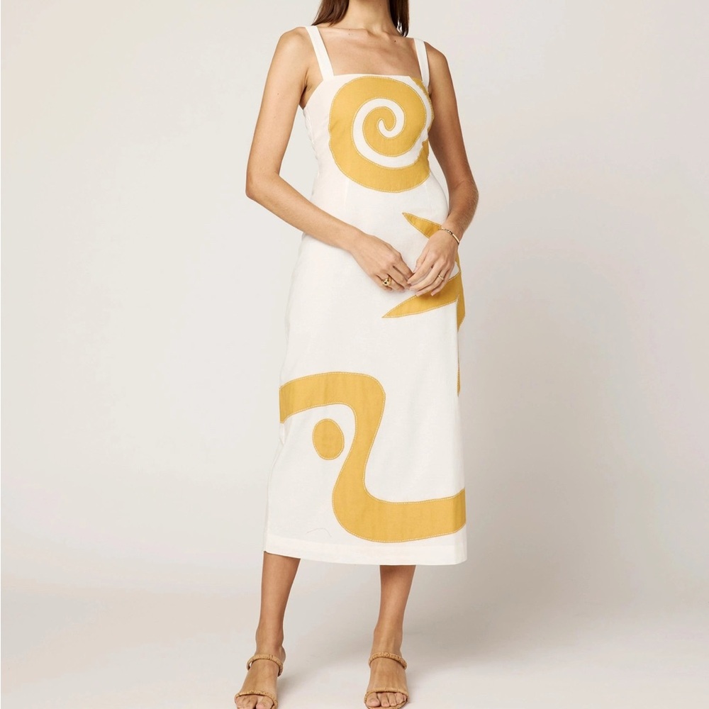 Cleobella Brie Midi Dress NWT S